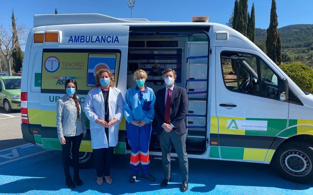 ASM Málaga renueva la ambulancia de Soporte Vital Avanzado del DCCU de Archidona